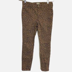 J. Crew - 9” Toothpick Stretch High Rise Jeans - size 28 / 6